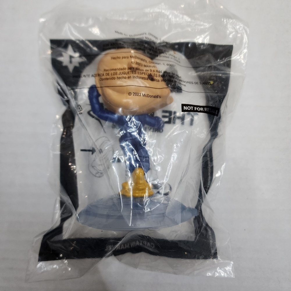 2023 McDonald's Toy #1 Marvels Captain Marvel - Picture 2 of 4